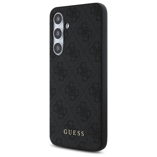 Original Case GUESS - hardcase 4G Metal Gold Logo GUHCS24FEG4GFGR for Samsung Galaxy S24 FE grey
