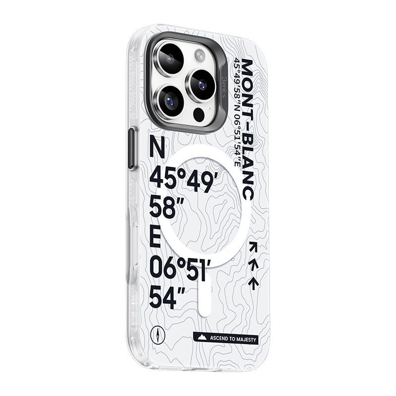 Benks Magnetic Summit Mont Blanc Case for Iphone 16 Pro