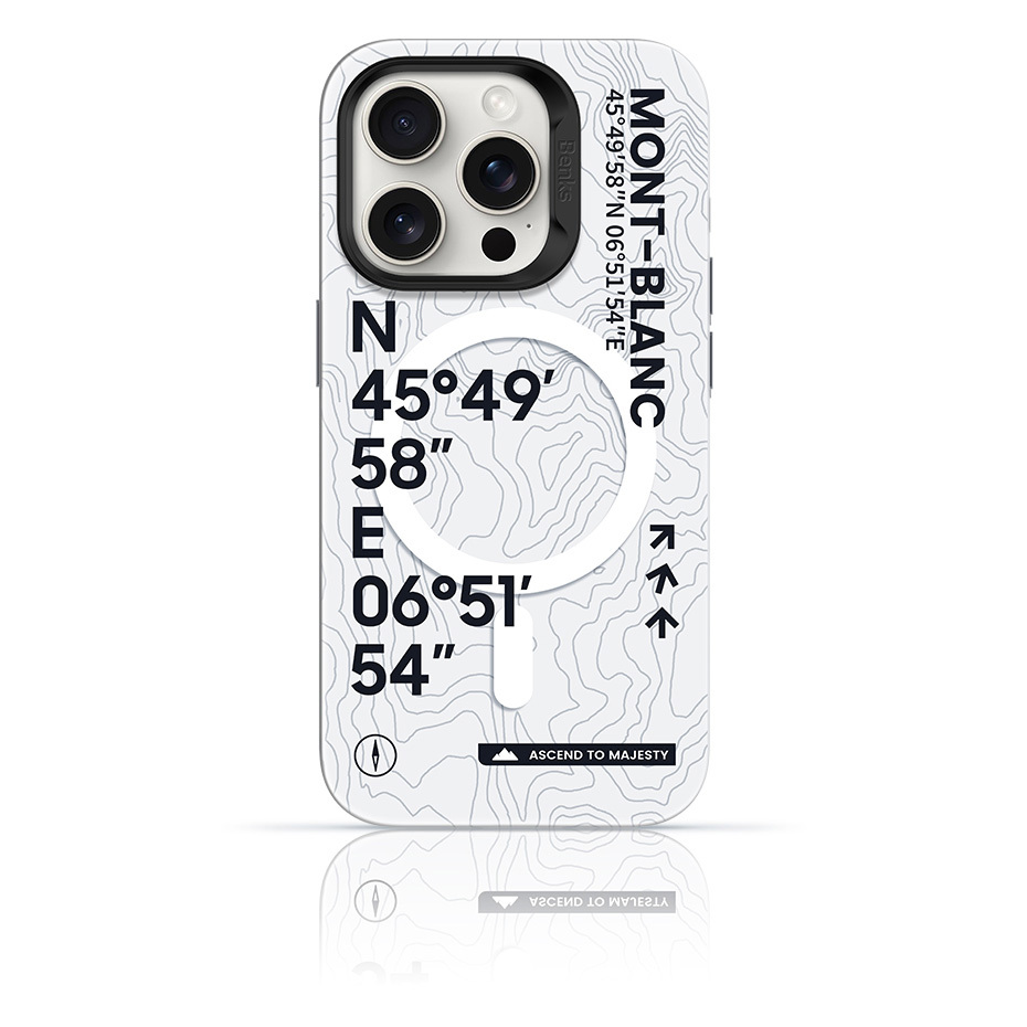 Benks Magnetic Summit Mont Blanc Case for Iphone 16 Pro