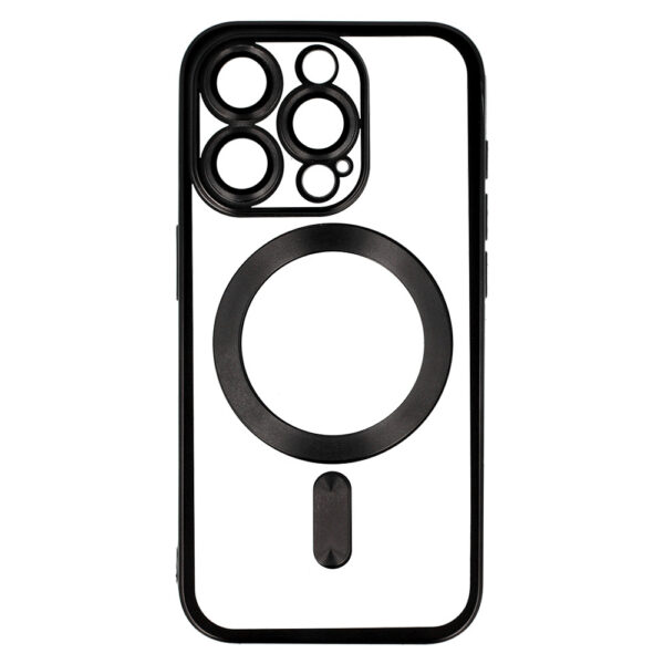 Metallic Magsafe Case for Iphone 16 Black