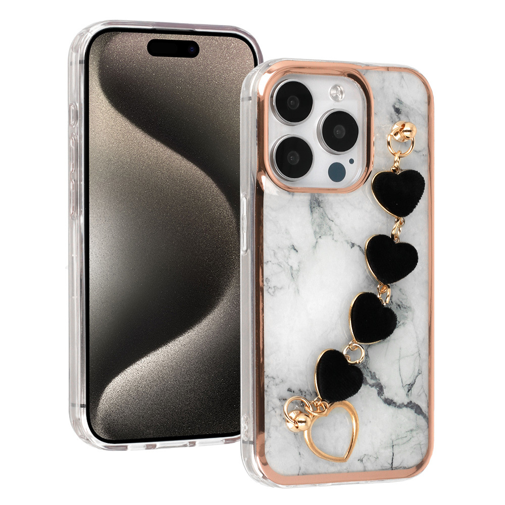 Trend Case for Iphone 16 Pro design 6 white