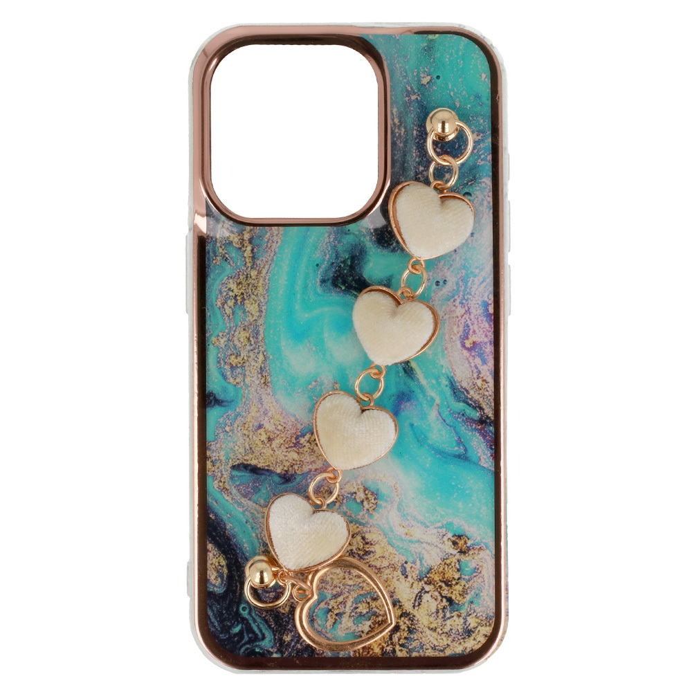 Trend Case for Iphone 16 Pro design 6 blue