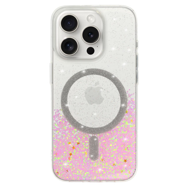 Tel Protect Moonlite Magsafe Case for Iphone 11 pink clear