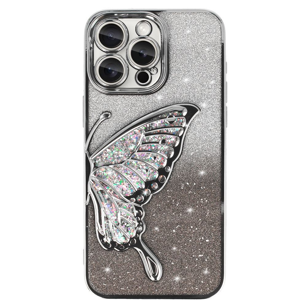 Tel Protect Butterfly Water Case for Iphone 12 silver