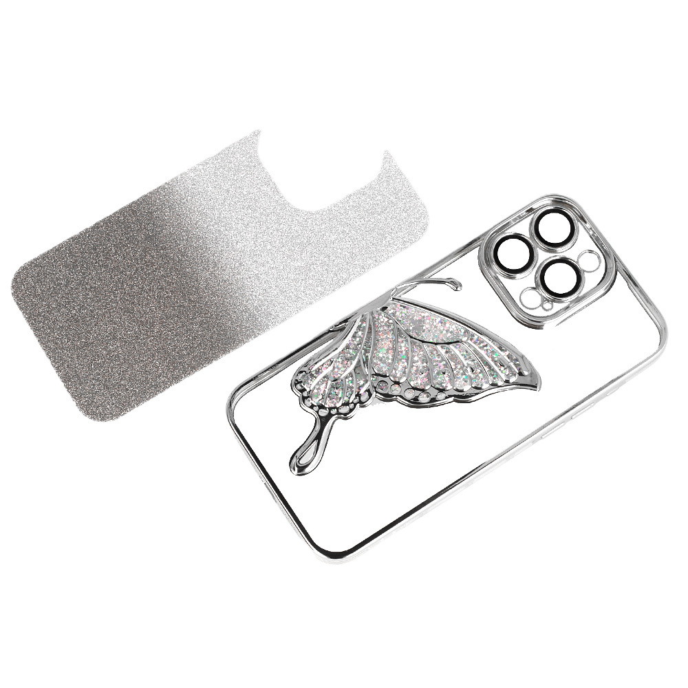 Tel Protect Butterfly Water Case for Iphone 13 Pro Max silver