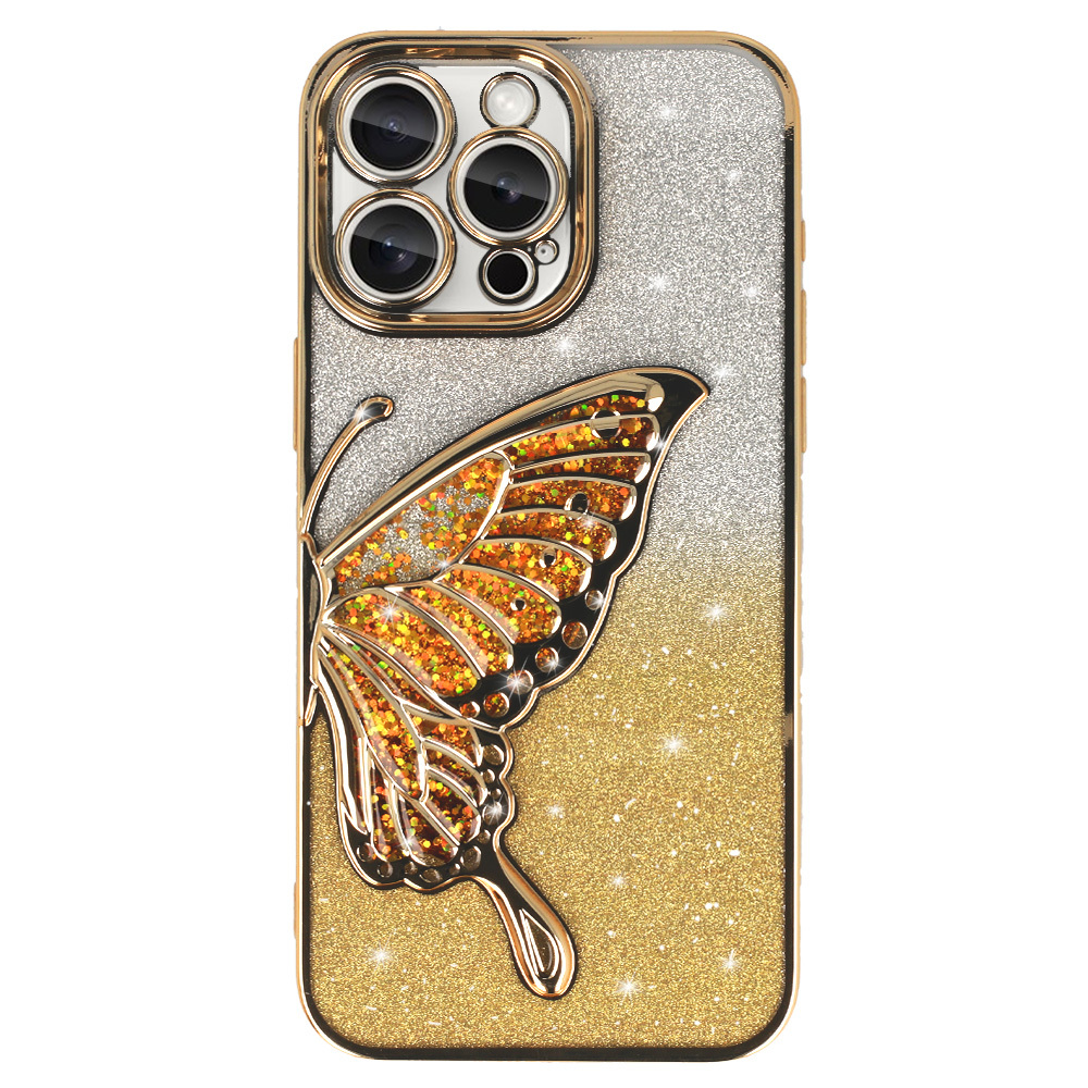 Tel Protect Butterfly Water Case for Iphone 13 Pro gold