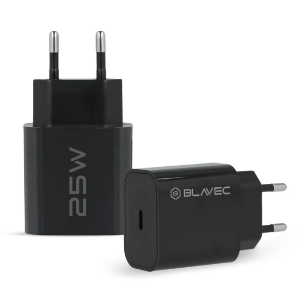 Blavec Wall charger BC-1 - Type C - PD 25W (TCBC1-CB25) black