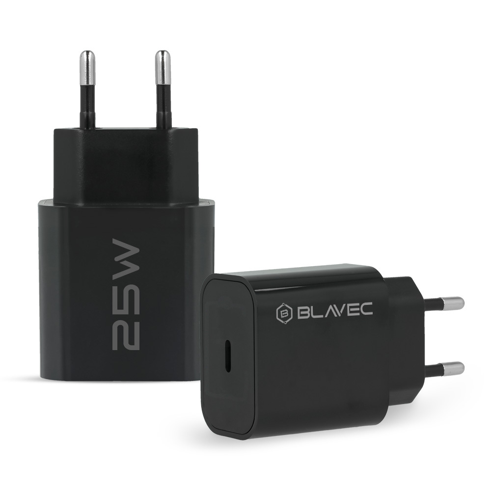 Blavec Wall charger BC-1 - Type C - PD 25W (TCBC1-CB25) black