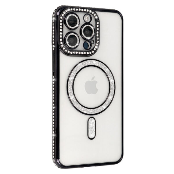 Bling Magsafe Case for Iphone 11 black