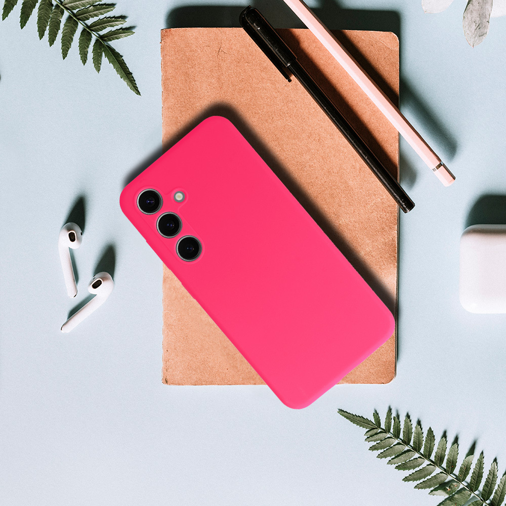 Silicone Lite Case for Xiaomi Redmi 14C fuchsia