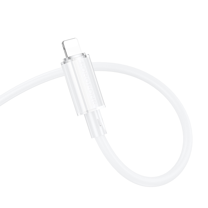 Borofone Cable BX112 Lemon - Type C to Lightning - PD 27W 1 metre white