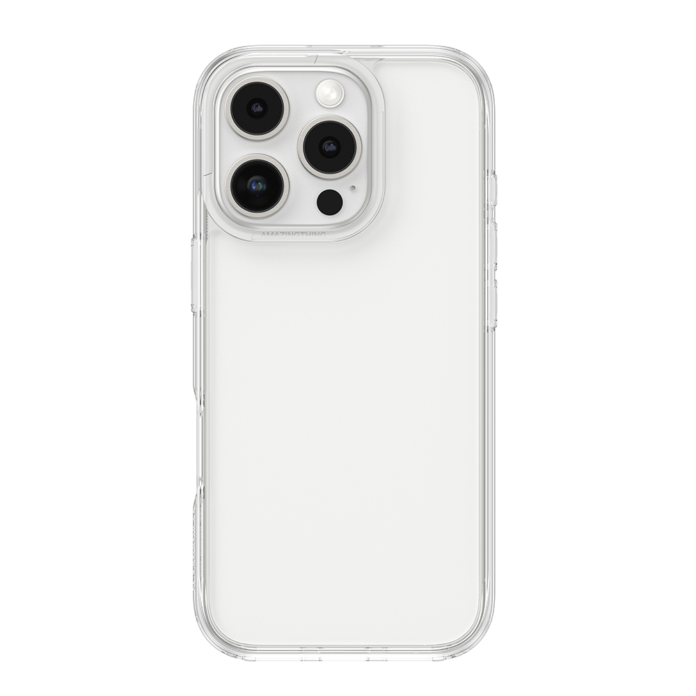 Amazing Thing Minimal Case 6.6FT IP166.3PMINCL for Iphone 16 Pro transparent