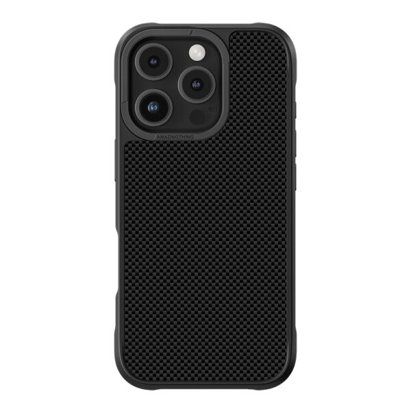 Amazing Thing Titan Max Bulletproof Grade Fibre 600D Case 12FT IP166.3PTIBK for Iphone 16 Pro black