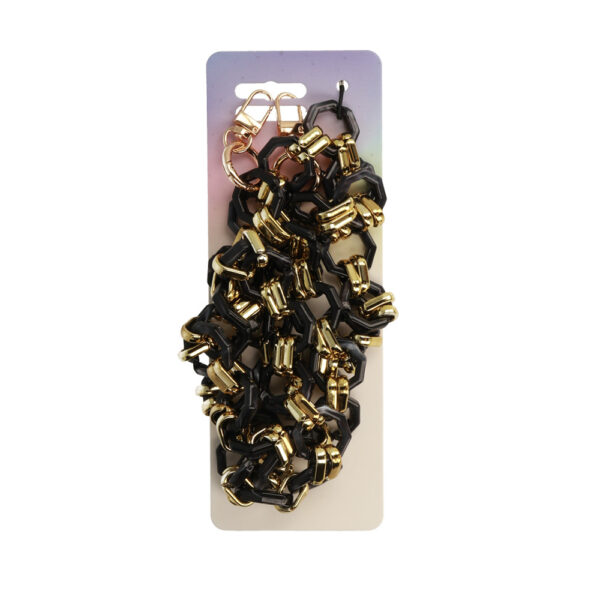 Phone pendant 0809 black-gold