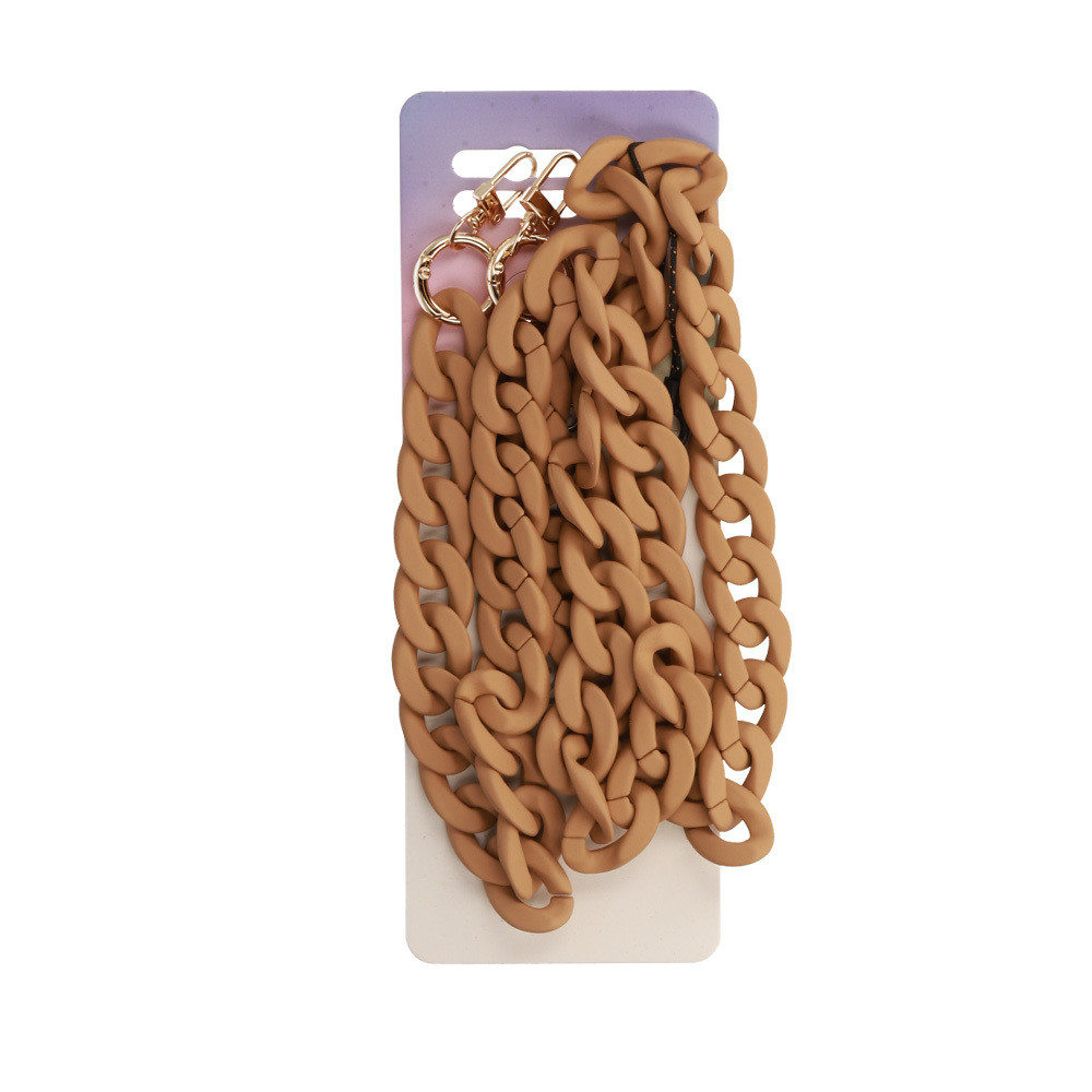 Phone pendant 0076 brown