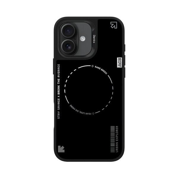 Benks Dynamic Minimalist Case for Iphone 16 black