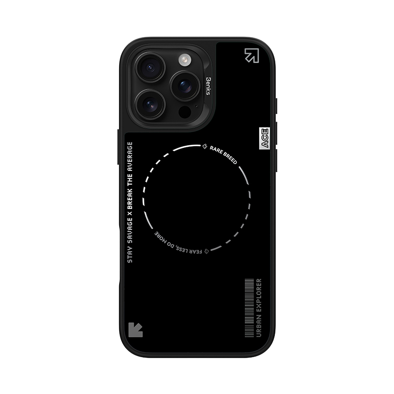 Benks Dynamic Minimalist Case for Iphone 15 Pro Max black