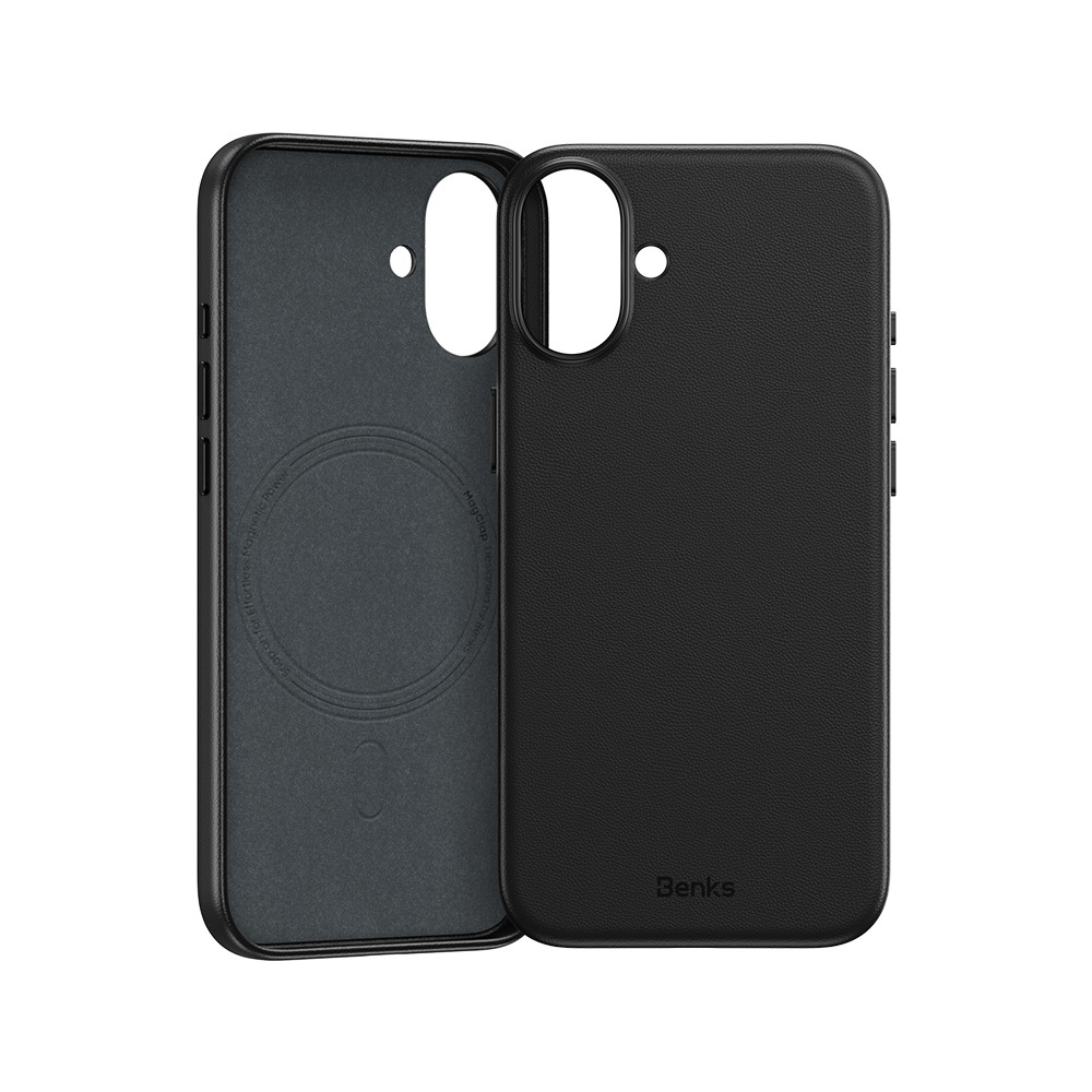 Benks Magnetic Vita Pro Silicone Case for Iphone 16 Plus black