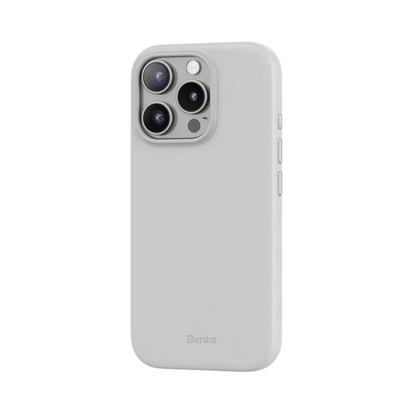 Benks Magnetic Vita Pro Silicone Case for Iphone 16 Pro grey