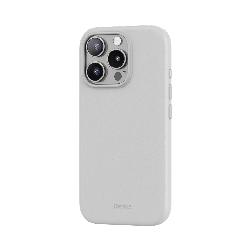 Benks Magnetic Vita Pro Silicone Case for Iphone 16 Pro grey