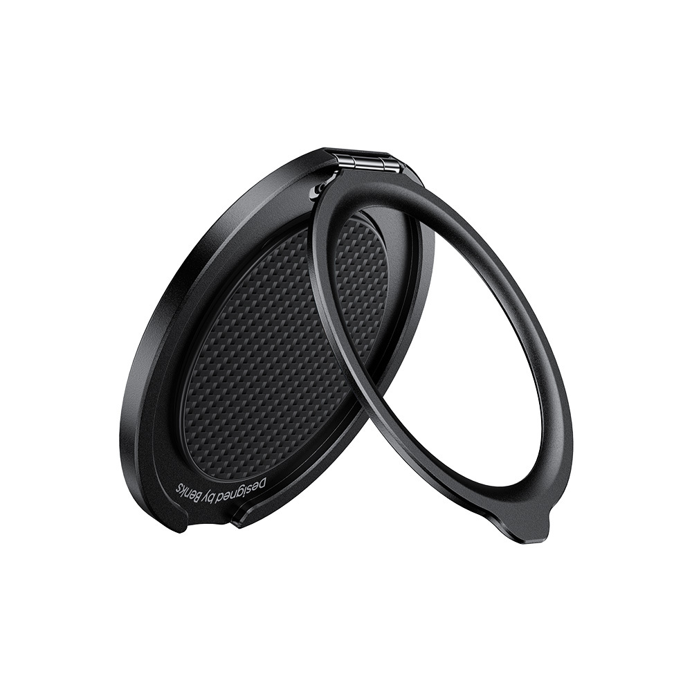 Benks Ring holder Grip 600D magnetic black