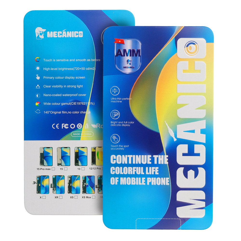 Mecanico Soft OLED Screen Incell for Iphone 14 Pro black with frame (Support IC Transplant)