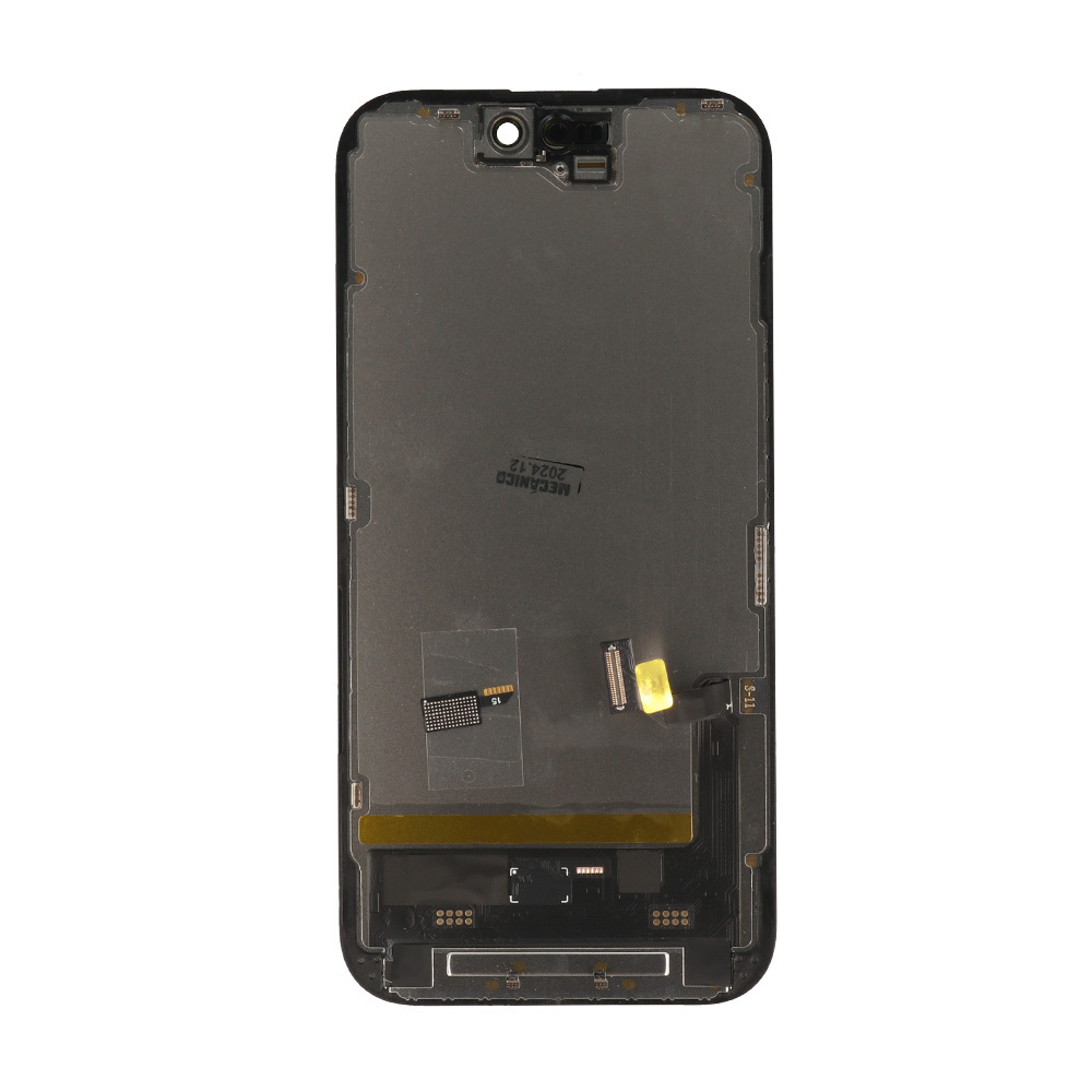 Mecanico Soft OLED Screen Incell for Iphone 15 black with frame (Support IC Transplant)