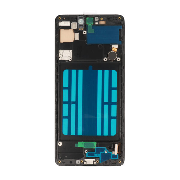 Mecanico LCD Screen T2O for Samsung Galaxy A71 4G black with frame