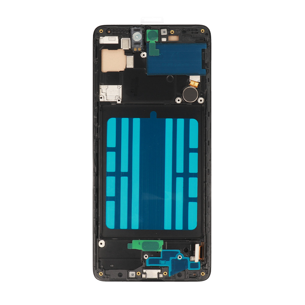 Mecanico LCD Screen T2O for Samsung Galaxy A71 4G black with frame