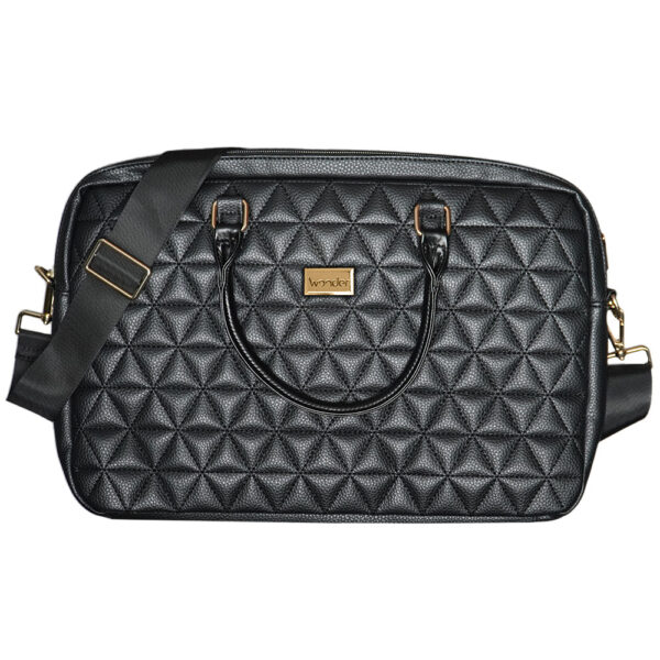 Wonder Briefcase Laptop 15-16 inches pico quilted black