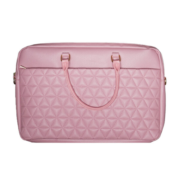 Wonder Briefcase Laptop 15-16 inches pico quilted pink