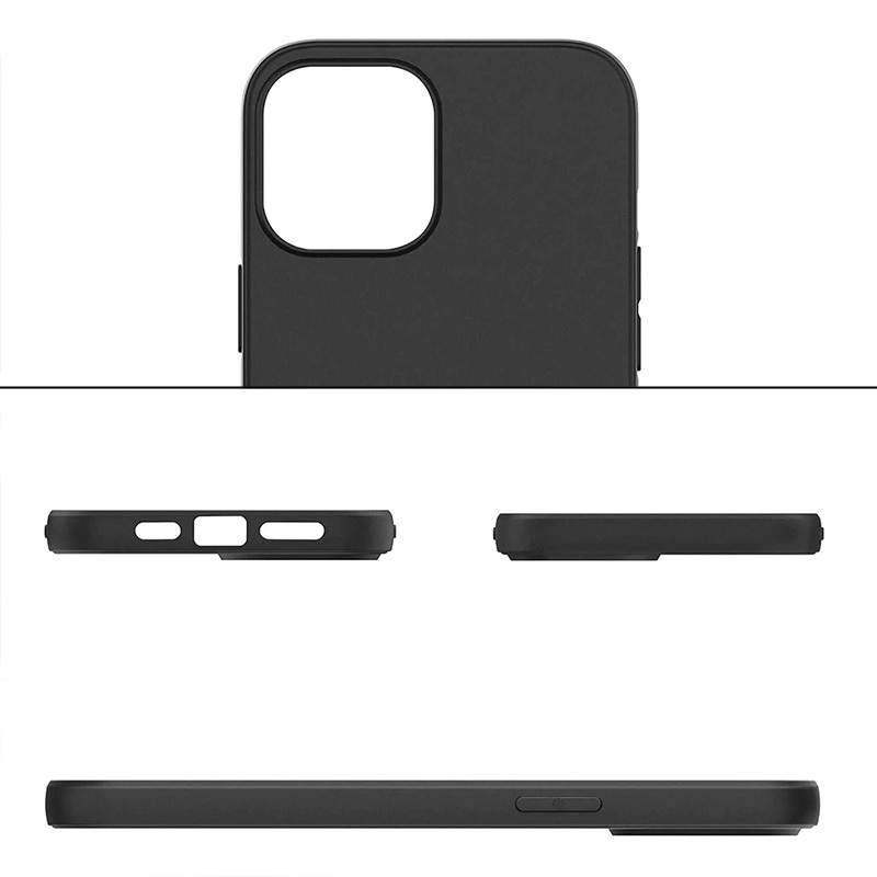 Back Case MATT for MOTOROLA MOTO G35 5G Black