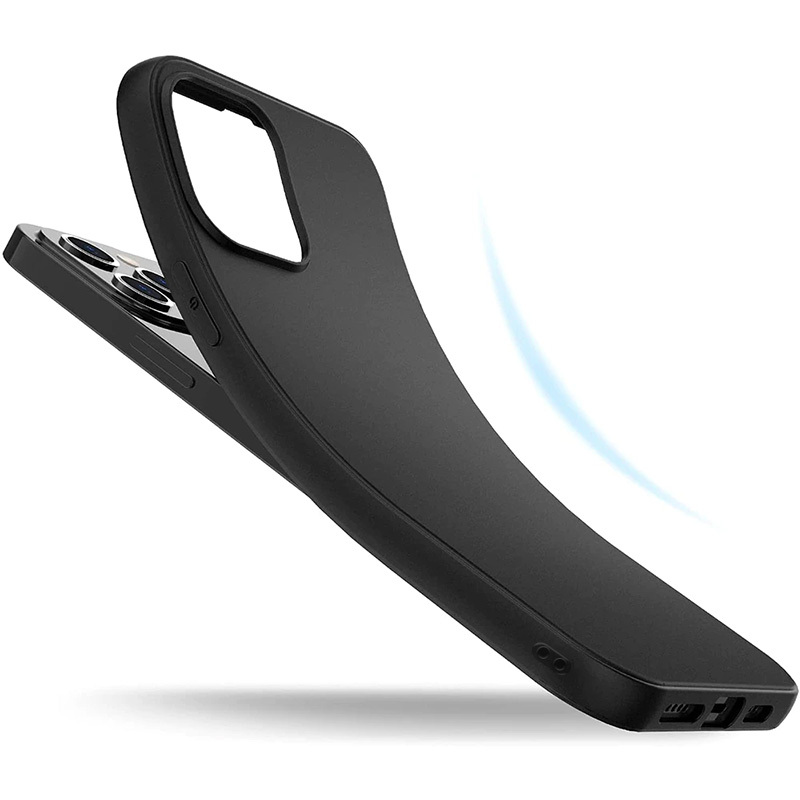 Back Case MATT for MOTOROLA MOTO G45 5G Black