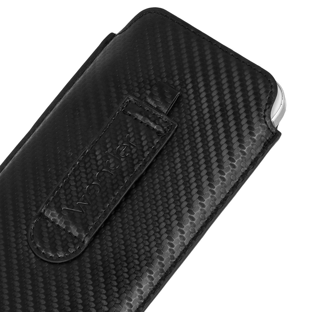 Wonder CARBON Case (Size  M) for Iphone 5/Nokia 215 4G/225/5310 2020 BLACK