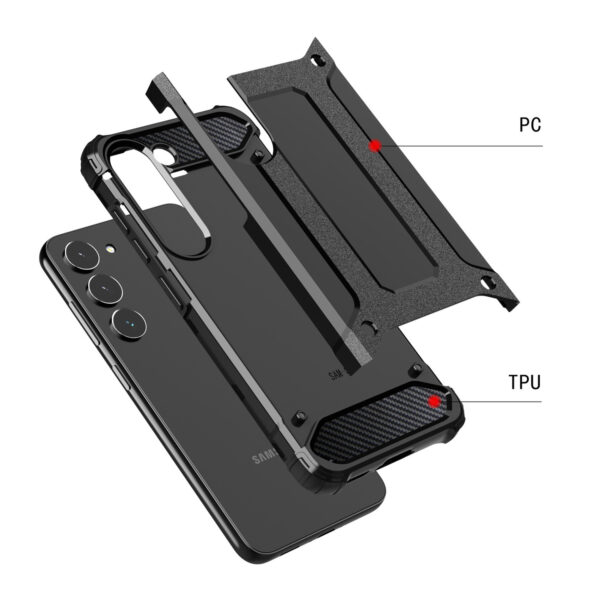 Armor Carbon Case for Samsung Galaxy S25 Black