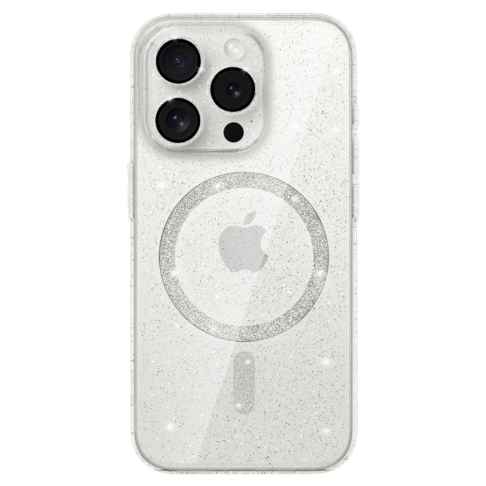 Glitter Magsafe Case for Samsung Galaxy S25 Ultra transparent