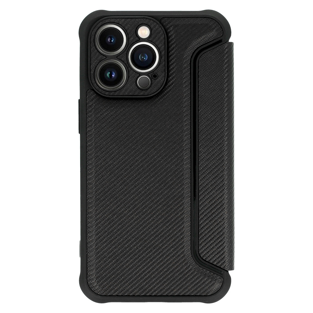 Razor Carbon Book Case for Samsung Galaxy S24 FE black