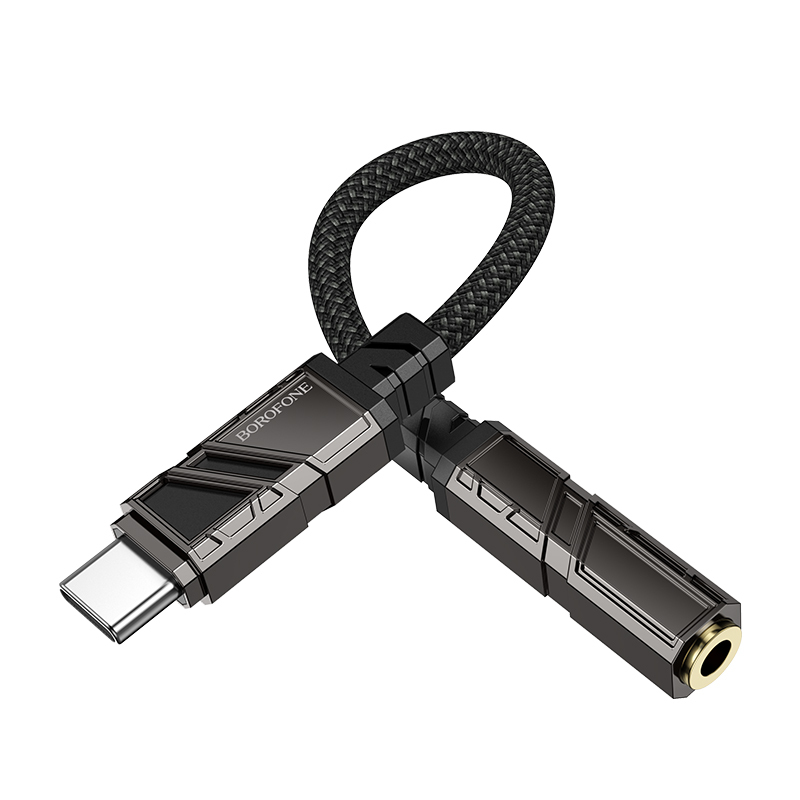 Borofone Adapter BV23 Dignity - Type C to jack 3,5mm - black