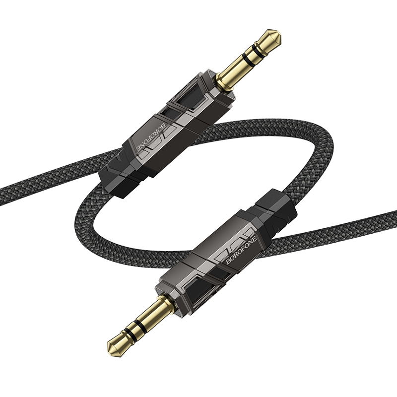 Borofone Cable AUX BL22 Dignity - jack 3,5mm to jack 3,5mm - 1 metre black