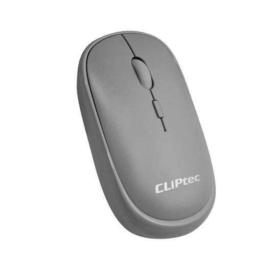 Cliptec Computer mouse Youth Xilent RZS868 wireless optical 1600DPI grey
