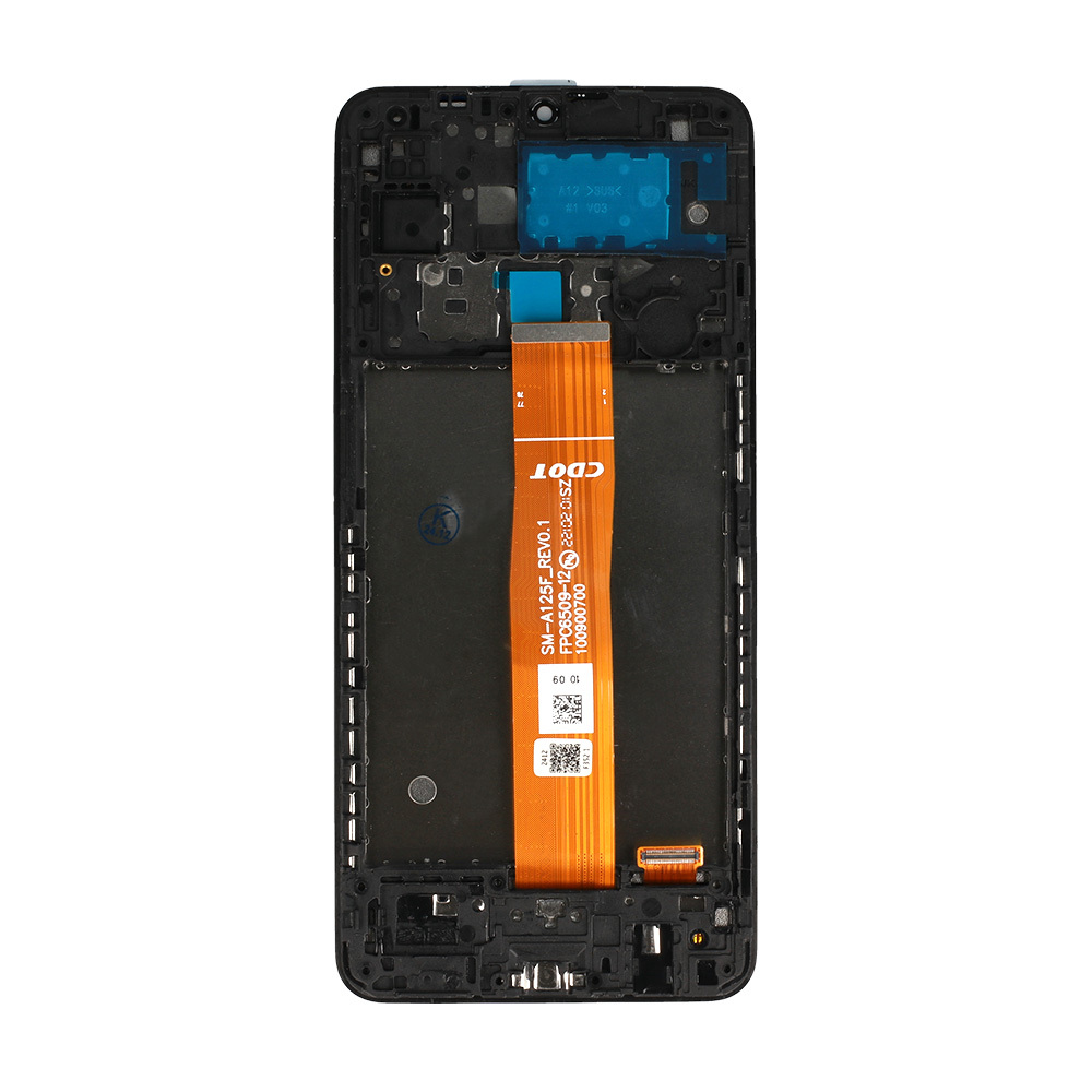 LCD Display NCC for Samsung Galaxy A12 (A125F/A125U/A125W/A125M) black with frame Prime