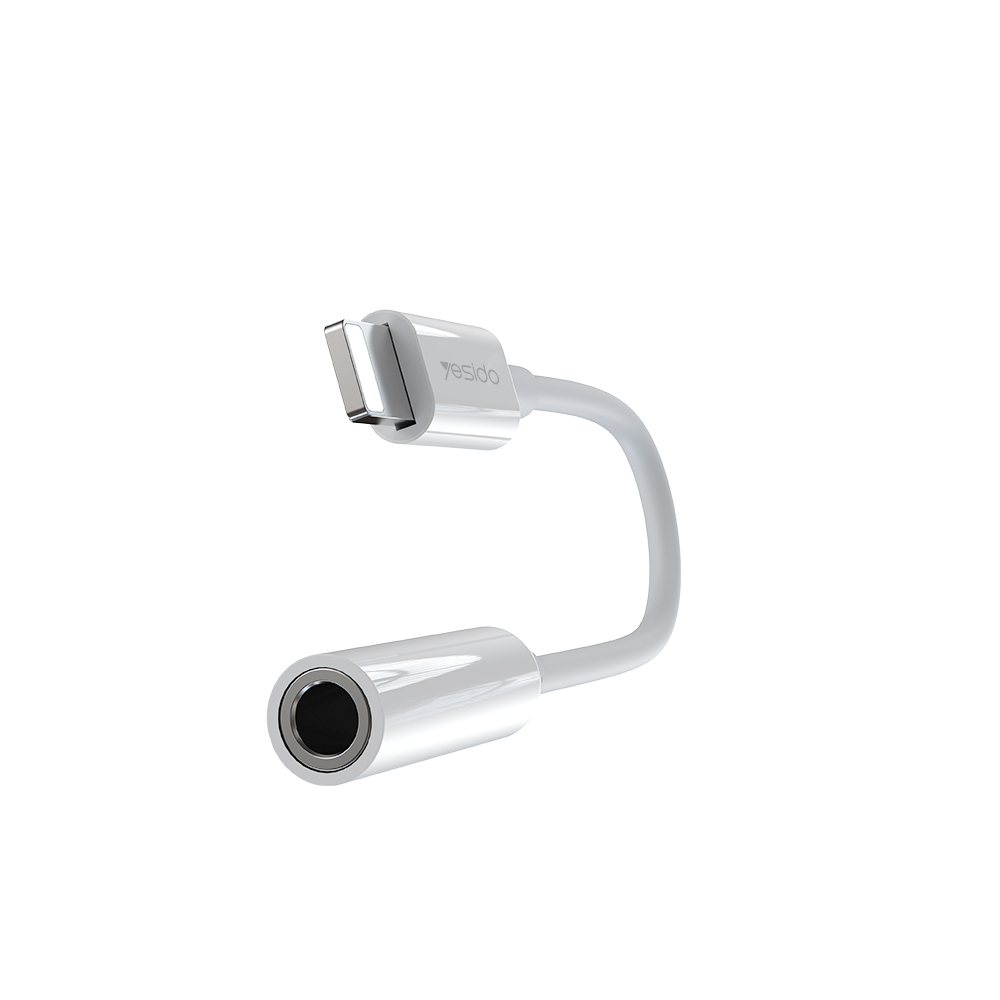 Yesido Adapter YAU31 Audio Bluetooth - Lightning to jack 3,5mm - white