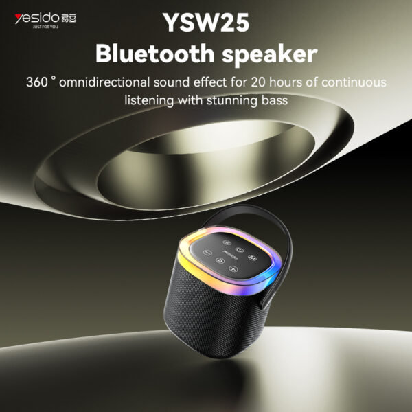 Yesido Portable Bluetooth Speaker YSW25 black