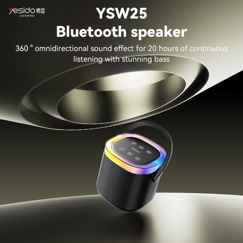 Yesido Portable Bluetooth Speaker YSW25 black