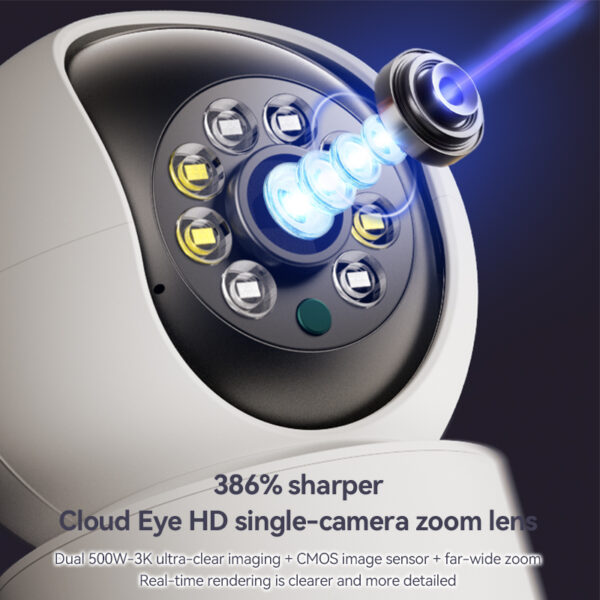 Yesido Indoor camera KM10 IP WiFi 2.4G 2MP Full HD white