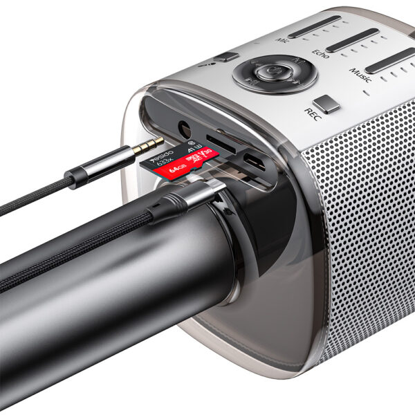Yesido Karaoke bluetooth microphone KR10 black