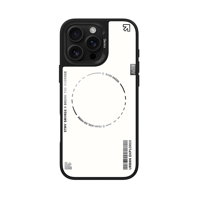 Benks Dynamic Minimalist Case for Iphone 16 Pro Max white