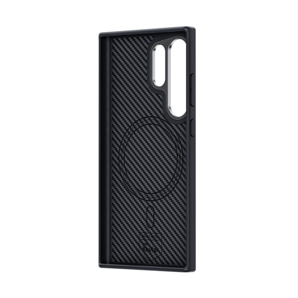 Benks Montage Magnetic Armor Pro Kevlar Case Metal Frame 600D+1500D for Samsung Galaxy S24 Ultra black