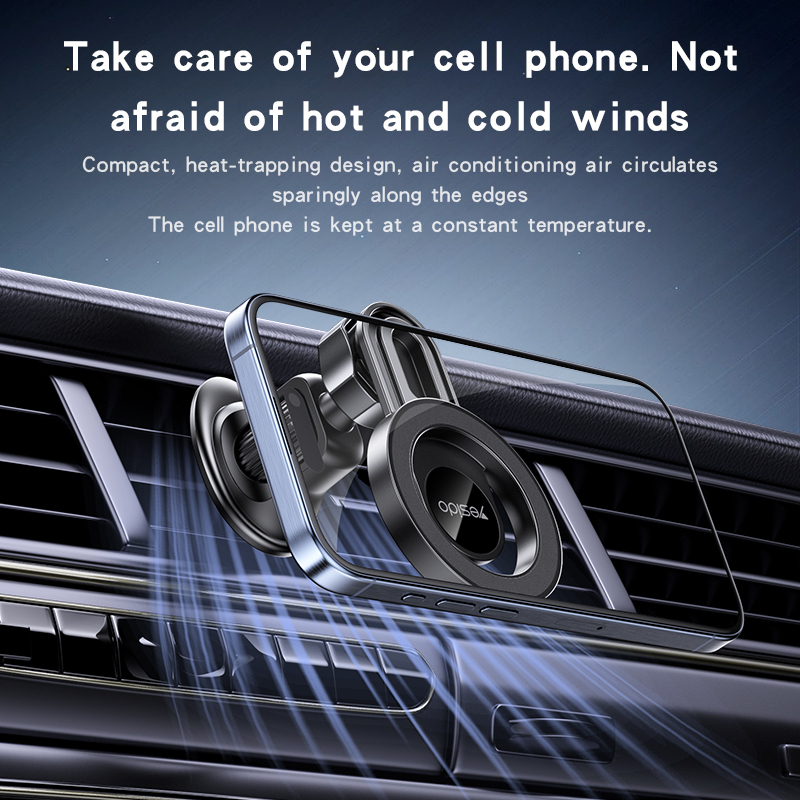 Yesido Magnetic car holder C209 Magsafe to air vent black