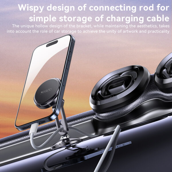 Yesido Magnetic car holder C210 to dashboard black